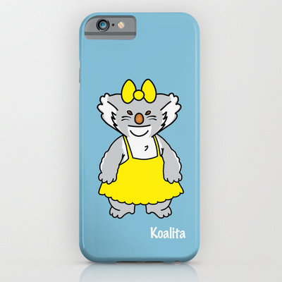 Protect your iPhone 6 with a unique Society6 phone case featuring wrap around art designed by artists from around the world.
Our Slim Cases are constructed as a one-piece, impact resistant, flexible plastic hard case with an extremely slim profile. Simply snap the case onto your phone for solid protection and direct access to all device features.
Koalita™ is a character and a registered trademark by Fabio Edoardo Natale Frau - copyright © 2004-2014 All Rights Reserved.