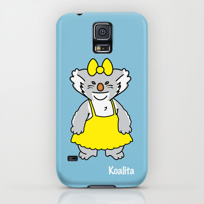 Protect your Samsung Galaxy S5 with a unique Society6 phone case featuring wrap around art designed by artists from around the world.
Our Slim Cases are constructed as a one-piece, impact resistant, flexible plastic hard case with an extremely slim profile. Simply snap the case onto your phone for solid protection and direct access to all device features.
Koalita™ is a character and a registered trademark by Fabio Edoardo Natale Frau - copyright © 2004-2014 All Rights Reserved.