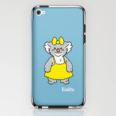 Skins are thin, easy-to-remove, vinyl decals for customizing your device. Skins are made from a patented material that eliminates air bubbles and wrinkles for easy application.
Koalita™ is a character and a registered trademark by Fabio Edoardo Natale Frau - copyright © 2004-2014 All Rights Reserved.