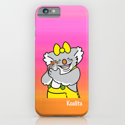Protect your iPhone 6 with a unique Society6 phone case featuring wrap around art designed by artists from around the world.
Our Slim Cases are constructed as a one-piece, impact resistant, flexible plastic hard case with an extremely slim profile. Simply snap the case onto your phone for solid protection and direct access to all device features.
Koalita™ is a character and a registered trademark by Fabio Edoardo Natale Frau - copyright © 2004-2014 All Rights Reserved.