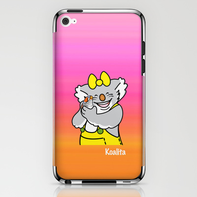 Skins are thin, easy-to-remove, vinyl decals for customizing your device. Skins are made from a patented material that eliminates air bubbles and wrinkles for easy application.
Koalita™ is a character and a registered trademark by Fabio Edoardo Natale Frau - copyright © 2004-2014 All Rights Reserved.