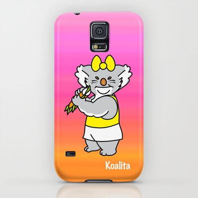 Protect your Samsung Galaxy S5 with a unique Society6 phone case featuring wrap around art designed by artists from around the world.
Our Slim Cases are constructed as a one-piece, impact resistant, flexible plastic hard case with an extremely slim profile. Simply snap the case onto your phone for solid protection and direct access to all device features.
Koalita™ is a character and a registered trademark by Fabio Edoardo Natale Frau - copyright © 2004-2014 All Rights Reserved.