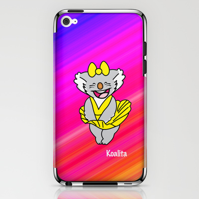 Skins are thin, easy-to-remove, vinyl decals for customizing your device. Skins are made from a patented material that eliminates air bubbles and wrinkles for easy application.
Koalita™ is a character and a registered trademark by Fabio Edoardo Natale Frau - copyright © 2004-2014 All Rights Reserved.