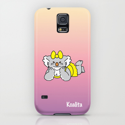 Protect your Samsung Galaxy S5 with a unique Society6 phone case featuring wrap around art designed by artists from around the world.
Our Slim Cases are constructed as a one-piece, impact resistant, flexible plastic hard case with an extremely slim profile. Simply snap the case onto your phone for solid protection and direct access to all device features.
Koalita™ is a character and a registered trademark by Fabio Edoardo Natale Frau - copyright © 2004-2014 All Rights Reserved.