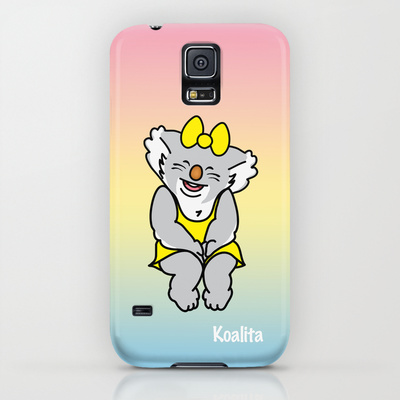 Protect your Samsung Galaxy S5 with a unique Society6 phone case featuring wrap around art designed by artists from around the world.
Our Slim Cases are constructed as a one-piece, impact resistant, flexible plastic hard case with an extremely slim profile. Simply snap the case onto your phone for solid protection and direct access to all device features.
Koalita™ is a character and a registered trademark by Fabio Edoardo Natale Frau - copyright © 2004-2014 All Rights Reserved.