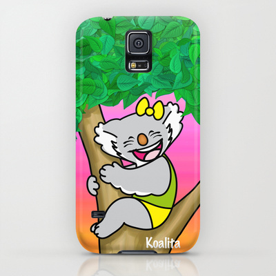 Protect your Samsung Galaxy S5 with a unique Society6 phone case featuring wrap around art designed by artists from around the world.
Our Slim Cases are constructed as a one-piece, impact resistant, flexible plastic hard case with an extremely slim profile. Simply snap the case onto your phone for solid protection and direct access to all device features.
Koalita™ is a character and a registered trademark by Fabio Edoardo Natale Frau - copyright © 2004-2014 All Rights Reserved.