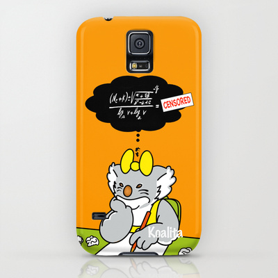 Protect your Samsung Galaxy S5 with a unique Society6 phone case featuring wrap around art designed by artists from around the world.
Our Slim Cases are constructed as a one-piece, impact resistant, flexible plastic hard case with an extremely slim profile. Simply snap the case onto your phone for solid protection and direct access to all device features.
Koalita™ is a character and a registered trademark by Fabio Edoardo Natale Frau - copyright © 2004-2014 All Rights Reserved.